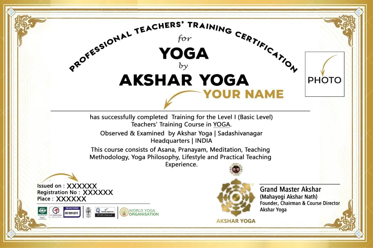 yoga classes with certificate